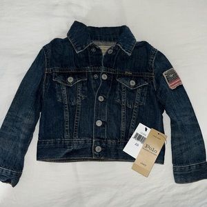 NWT Ralph Lauren kids denim jacket, 2T